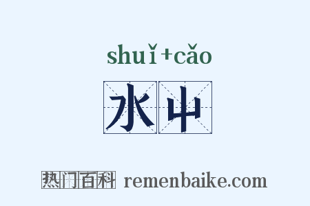水屮是什么意思的图片
